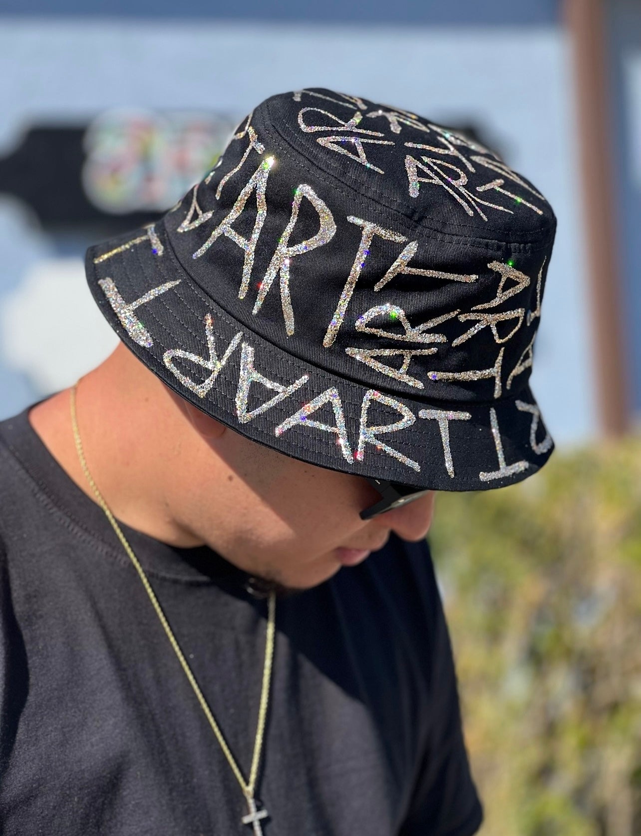 "ART" Glitter Bucket Hat